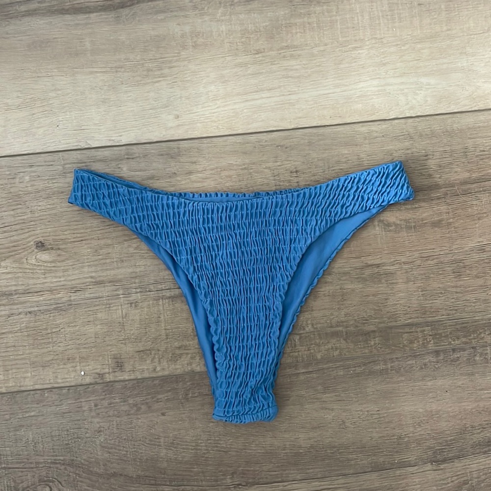 Blue Bikini Bottoms